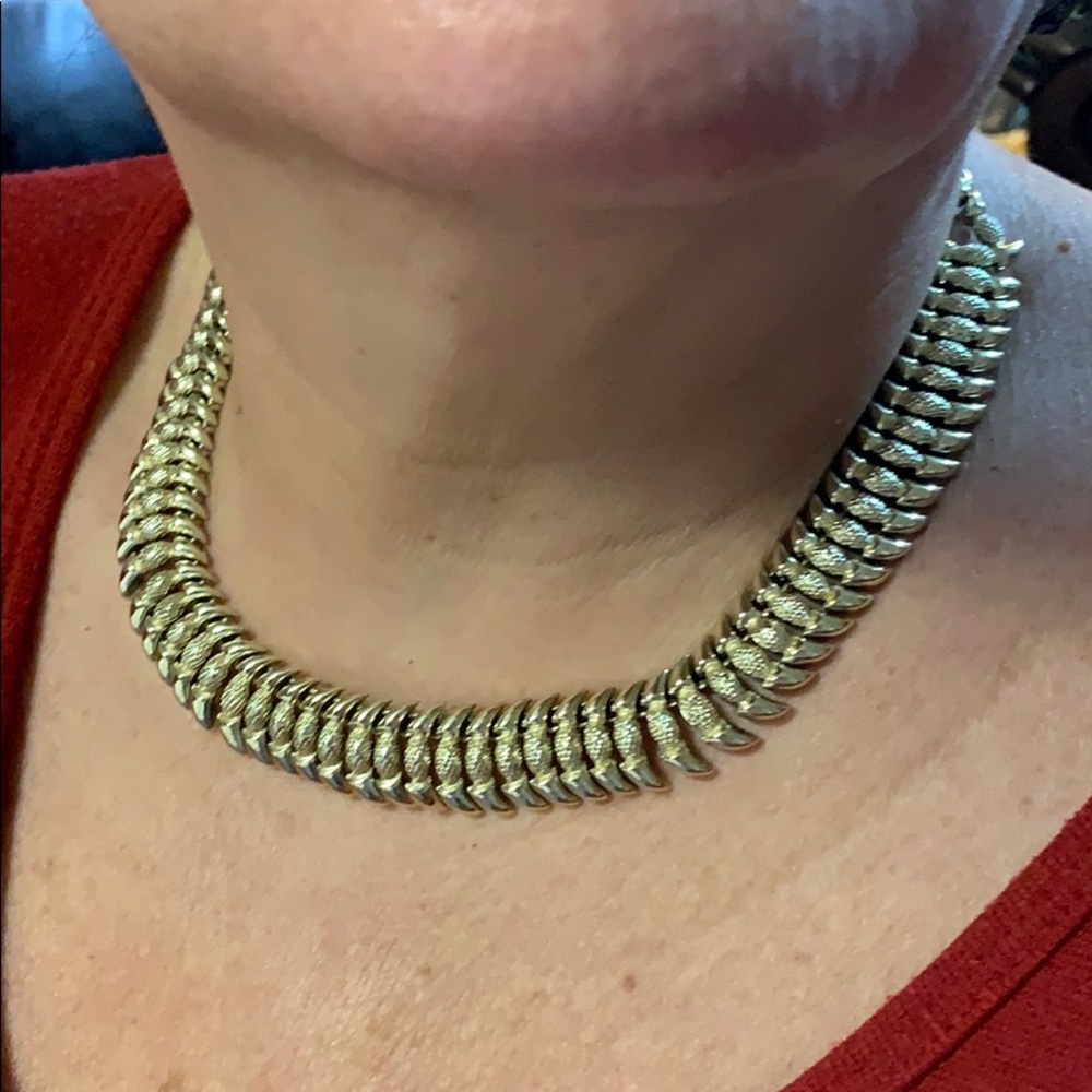 Golden necklace